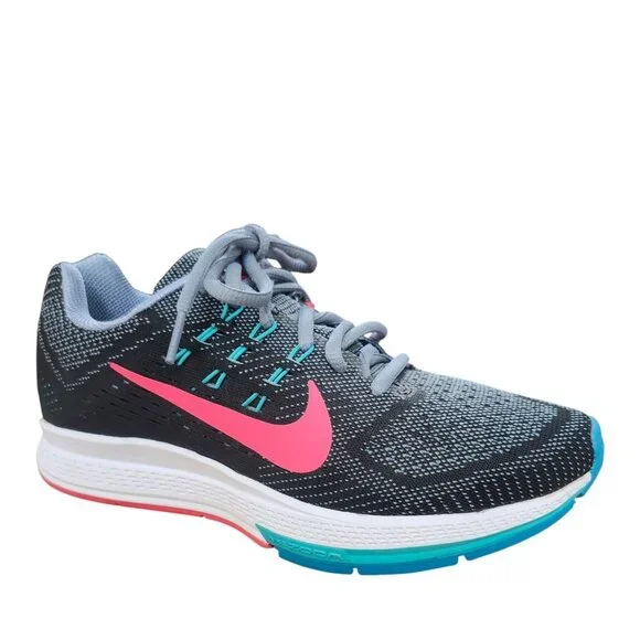 NEW Nike Air Structure 18 Womens Size 6 Running Shoes Sneakers Black Hype 683738 - Picture 11 of 11